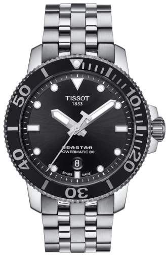 Tissot Seastar 1000, Tissot Mens Watch, Tissot Seastar, Watch Packaging, Swiss Watch Brands, Army Watches, Tissot Watches, Watches Luxury, Mens Watches Black