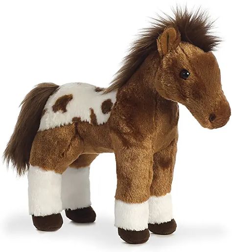 Stuffed Horse, Horse Crazy Girl, Plush Horse, Pinto Horse, Monkey Stuffed Animal, Horse Diy, Soft Stuffed Animals, Horse Crazy, Western Horse