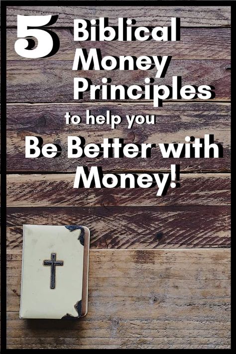 Apply these 5 Powerful Money Principles in the Bible to Be Better with Money. The Bible says a lot about money. Applying biblical money principles will make you better with money and finances. My favorite tip is to give generously. I always want to give more and now I'm committed to finding a way to fit it into my budget! #moneyprinciples #moneytips #bibleandmoney #biblicalmoneyprinciples #faith #giving #debtfree #savemoney via @mjamiegriffin Money Principles, Frugal Habits, Bible Teaching, Financial Quotes, Expensive Things, Money Saving Techniques, Bible Says, Money Management Advice, Money Saving Strategies