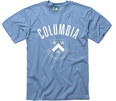 Amazon.com: Ivysport Columbia University Short-Sleeve T-Shirt, Legacy, Columbia Blue, Small: Gateway Columbia Tshirt, Heritage Logo, University Shirt, University Tshirt, Columbus Blue Jackets, Columbia University, Spirit Wear, Columbia Blue, Blue Jacket