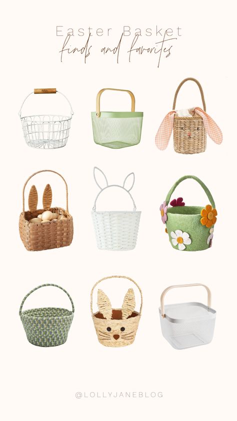 These adorable easter baskets are all from Amazon, Walmart, and Target. They are all so stinkin cute! I love these for the neutrals and the pastel colors. 💕 Cards Ideas Handmade, Easter Basket Crafts, Decorating Easter Baskets, Diy Mother's Day Crafts, Diy Mother's Day, Kitchen Basket Storage, Mother's Day Crafts, Quick Crafts, Easter Crafts Diy