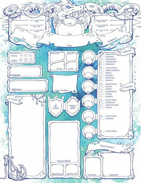 D&d Portrait, Warlock Character Sheet, D&d Character Sheets, D&d Sheet, Sorcerer Character Sheet, Dnd Character Sheet Template, Dnd 5e Character Sheet, D D Character Sheet, Rpg Character Sheet