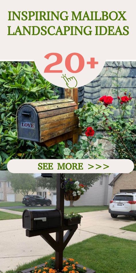 🌺📬 Capture the essence of nature with a mailbox garden that celebrates the local flora and fauna. Choose native plants and flowers that attract butterflies, hummingbirds, and other pollinators to create a vibrant and ecologically friendly oasis. Watch as your mailbox area becomes a haven for wildlife and a source of inspiration for all who pass by. 🦋 #NatureInspired #WildlifeHabitat #EcoFriendlyGarden Mailbox Landscaping Ideas, Mailbox Garden, Mailbox Landscaping, Mailbox Ideas, Landscaping Ideas, Be Inspired, Mailbox, Entrance, Landscaping