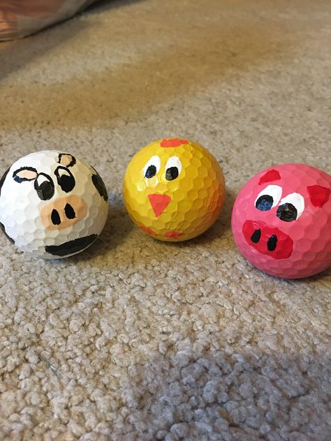 Golf Ball Painting Ideas, Coloring Golf Balls, Golf Ball Drawing Ideas, Colored Golf Balls, Decorating Golf Balls For Boyfriend, Golf Ball Designs, Coloring Golf Balls Ideas, Decorate Golf Balls, Golf Ball Designs Sharpie Drawing