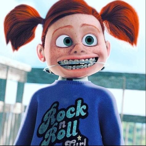 Ugly Disney Characters, Darla Finding Nemo Costume, Ugly Cartoon Characters, Ugly Characters, Character Personalities, Darla Finding Nemo, Finding Nemo Costume, Finding Nemo 2003, Finding Nemo