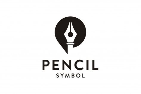 Ink Papyrus, Journalism Logo, Crayon Logo, Pen Logo, Logo Circular, Ink Logo, Logo Pen, Bad Education, Pen Icon