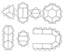 trapezoid table arrangements - Google Search Trapezoid Table Arrangement, Trapezoid Desk Arrangement, Trapezoid Table Arrangement Classroom, Trapezoid Table, Classroom Seating Arrangements, Desk Arrangements, Collaborative Classroom, Classroom Arrangement, Modular Table