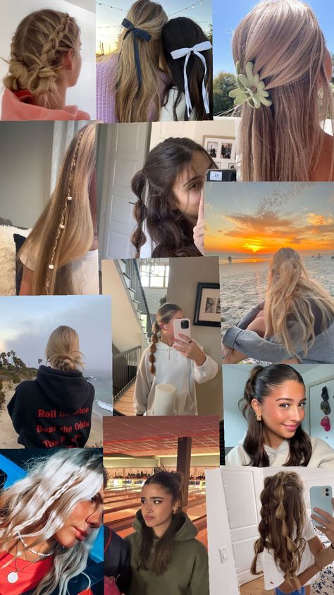 hair inspo! 💖 #hair #inspo #hairstyles #aesthetic #hairspo #hairinspo #hairstyleinspo #styles #preppy #summer #coastal Coastal Granddaughter Hairstyles, Hair Inspo Hairstyles, Inspo Hairstyles, Costal Granddaughter, Hairstyles Aesthetic, Inspo Hair, Easy Hairstyles For Thick Hair, Everyday Hair, Coastal Granddaughter