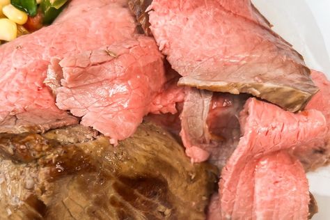 Instant Pot Beef Eye of Round Roast (Deli Style Roast Beef) Pitcher Margaritas, Beef Eye Of Round, Deli Style Roast Beef, Eye Of Round Roast, Eye Of Round, Round Steak, Deli Style, Potted Beef, Round Roast