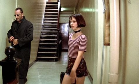 Matilda And Leon Art, Natalie Portman Mathilda, Leon The Professional Mathilda, Leon Matilda, Mathilda Lando, The Professional Movie, Leon The Professional, Jean Reno, Star Actress