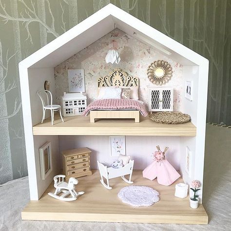 This Whimsy Petite dollhouse will be available on the website this evening at 7pm AEST and is all ready for it’s new home. You can view my stories for a little tour. Please tap for details of other makers and artists. 💗 Maileg House, Ikea Inspired Kid's Room, Ikea Dollhouse, Gift Ideas For Grandparents, Gift Ideas For Parents, Froggy Stuff, Toddler Gift Ideas, Reborn Toddler Girl, Peony Garden