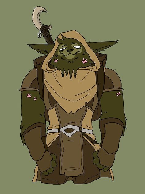 Bugbear Druid, Dnd Druid, Goblin Art, Pathfinder Character, Dnd Races, Dungeons And Dragons Characters, Fantasy Images, Dnd Art, D&d Dungeons And Dragons