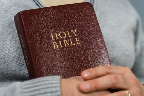 Free Photo | Front view of hands praying Holding Bible, Hands Praying, Bible Pics, Man Praying, Hand Pictures, Religious Symbols, The Holy Bible, 2025 Vision, Front View