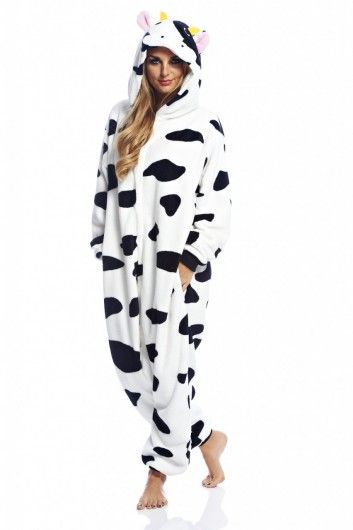 Onesies For Women, Cow Outfits, Costume Carnaval, Cow Costume, Cute Onesies, Animal Onesie, Couples Halloween, A Cow, Adult Halloween Costumes