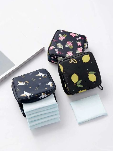 Sanitary Pad Pouch, Tampon Storage, Pad Pouch, Sanitary Napkin Bag, Sanitary Napkin Storage, Napkin Storage, Padded Pouch, Cosmetic Bag Organization, Makeup Storage Bag