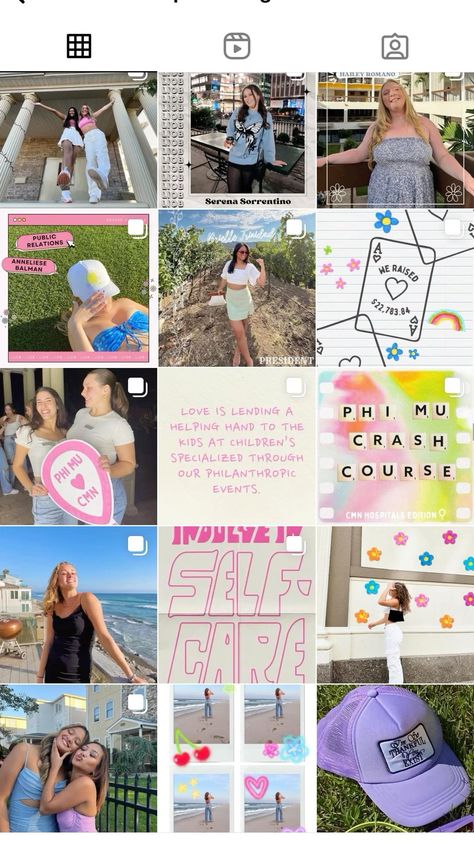 Sisterhood Activities, Sorority Instagram, Panhellenic Sororities, Sorority Socials, Sorority Themes, Sorority Pr, Tri Delta, Alpha Xi Delta, Alpha Xi