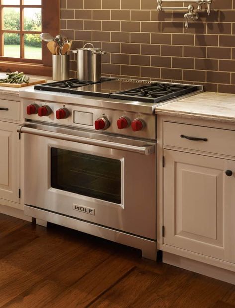 Credit: Wolf Wolf Stove, Wolf Oven, Wolf Kitchen, Kitchen Appliance List, Wolf Range, Wolf Appliances, Inset Cabinetry, Cooking Range, Smitten Kitchen