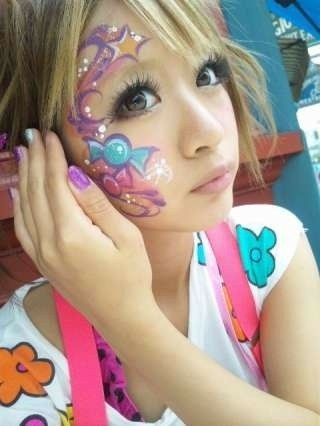 Diy Face Paint, Professional Face Paint, Candy Makeup, Face P, Carnival Makeup, Diy Costumes Kids, Candyland Party, Face Painting Designs, Stage Makeup