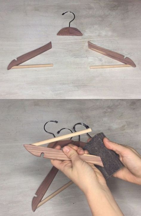 Repurposed Hanger Wall Hooks Diy Coat Hooks, Gorgeous Entryway, Diy Gift Bow, Ikea Shelving Unit, Wood Hooks, Glass Lamp Base, Wooden Wall Hooks, Diy Candle Holders, Hanger Wall