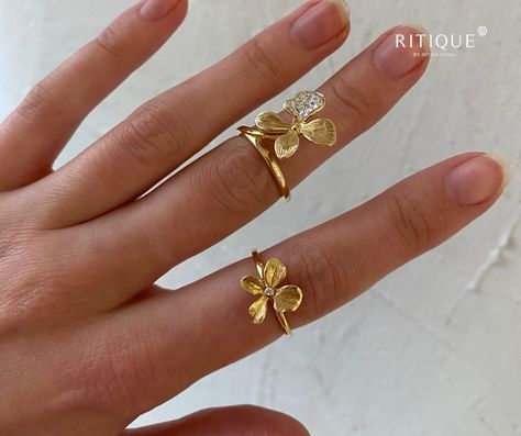 Orchid Ring, Orchid Collection, Gold Orchid, The Orchid, Pink Orchids, Floral Jewellery, Orchid Flower, Diamond Stud, Gold Jewelry Fashion