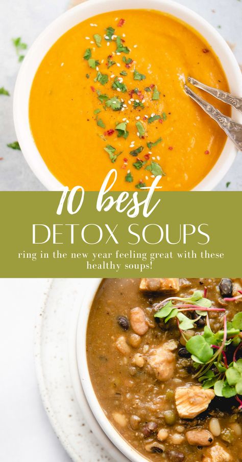 Gut Cleanse Soup, Gut Cleansing Soup, Soup For Digestion, Gut Soup Recipes, Healthy Gut Soup, Cleansing Soup Recipes, Gut Healthy Soup Recipes, Cleanse Soup Recipe, Anti Inflammation Dinner Recipes