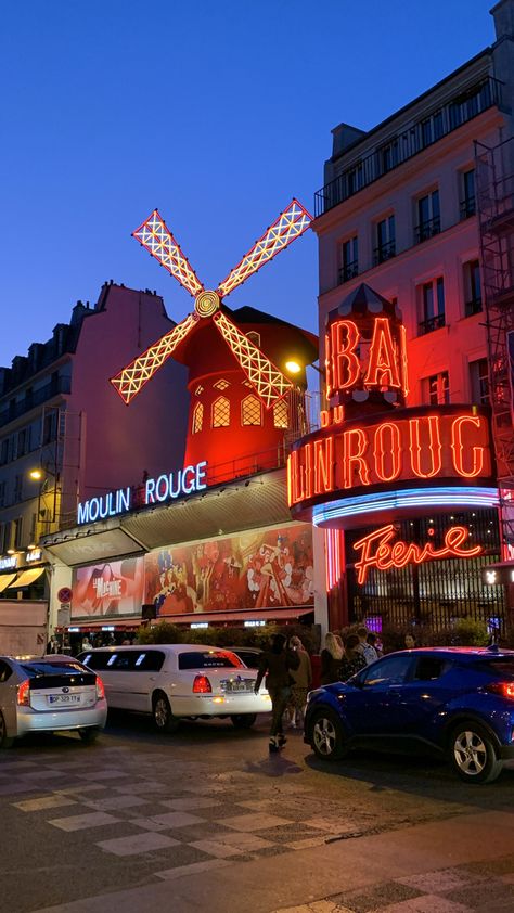 🇫🇷 Moulin Rouge Paris, Magic Places, Paris, France, Tv