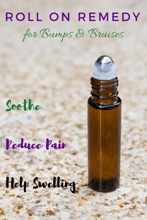 Roll On Remedy for Bumps and Bruises | homemadeforelle.com  #remedies #bruises Reduce Swelling, Home Health Remedies, Sciatic Nerve, Nerve Pain, Natural Health Remedies, Be Natural, Family Health, Beauty Recipe, Health Advice