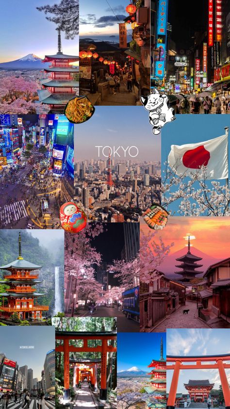 Japan Vibe Wallpaper, Japan Summer Wallpaper, Tokyo Background, Japanese Mood Board, Tokyo Moodboard, Japan Collage Aesthetic, Asia Travel Aesthetic, Japan Tokyo Aesthetic, Trip To Japan Aesthetic