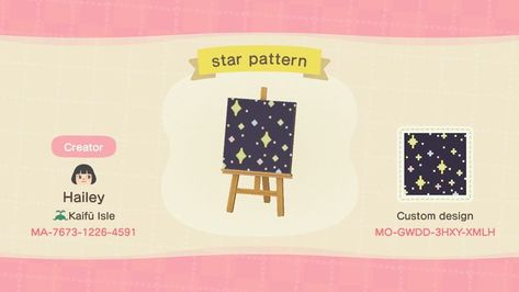 star pattern - animal crossing new horizons design Star Animal Crossing Design, Acnh Star Design Codes, Animal Crossing Star Path, Animal Crossing Star Design, Acnh Star Design, Acnh Star Path, Star Animal Crossing, Animal Crossing Stars Path, Animal Crossing Floor Patterns