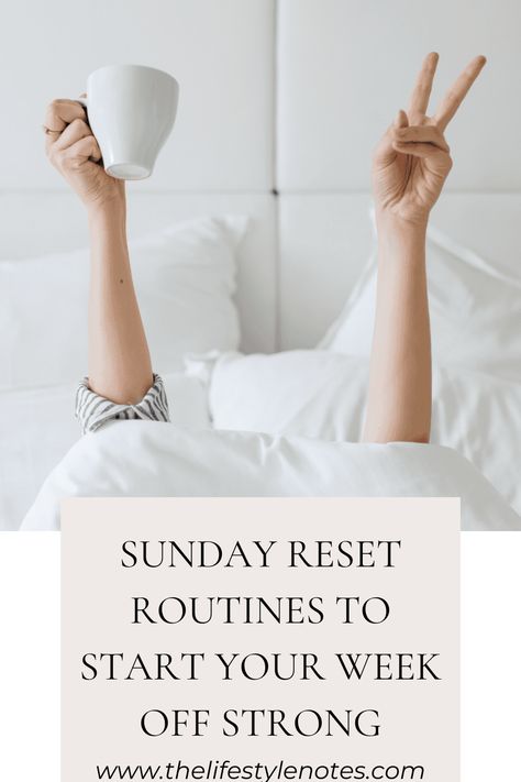 Check out this Sunday reset routine checklist and start off your week feeling organized, productive, and grounded. Sunday Rest Day, Reset Routine Checklist, Sunday Reset Routine, Reset Day, Sunday Rest, Reset Routine, Day Checklist, It Goes Like This, Sunday Reset