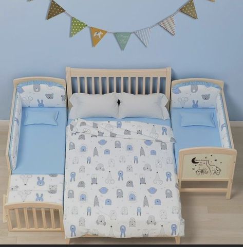 Baby Beds For Small Spaces, Newborn Baby Bedding Set, Baby Side Bed, Cosleeping Bedroom, Small Baby Bed, Wallpaper Home Decor Living Room, Home Ideas Kitchen, Newborn Baby Bedding, Kids Bed Design