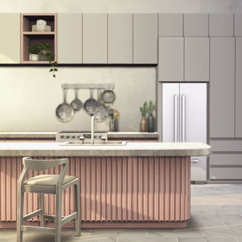 Sims 4 Cc Kitchen Counters Maxis Match, Sims4 Counter, Sims 4 Air Fryer, Sims 4 Cc Kitchen Counters And Cabinets, Big Fridge, Sims 4 Kitchen, Cc Folder, Cc Furniture, Kitchen Electronics