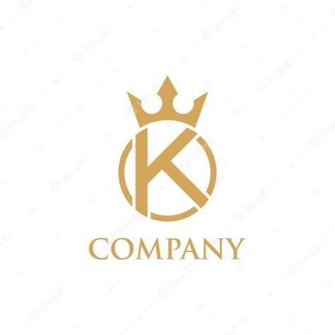 Premium Vector | K with crown logo design template inspiration, vector, illustration. Crown Logo Design, Adventure Logo Design, Medicine Logo, Logo Design Negative Space, Crown Illustration, Monogram Template, Flat Logo Design, Tree Logo Design, Star Logo Design