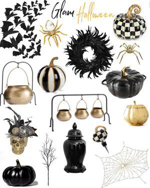 Check out this look I found on LIKEtoKNOW.it http://liketk.it/2FrY2  Download the LIKEtoKNOW.it app to see! Pumpkin Dutch Oven, Goth Bedroom Ideas, Masquerade Halloween Party, Pottery Barn Kitchen, Goth House, Halloween Chic, Halloween Table Settings, Glam Halloween, Gold Halloween