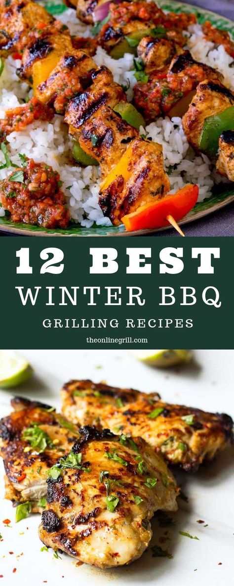 Grilling shouldn't stop in the colder months. Here are 12 fantastic winter BBQ ideas so that you keep grilling all year round. #recipe #bbq #grilling #barbecue Winter Bbq, Healthy Recipes Crockpot, Bbq Grilling Recipes, Bbq Recipes Grill, Recipes Potato, Grilling Ideas, Bbq Ideas, Recipes Soup, Recipes Casserole