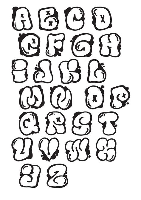 Images By Mandi Schaeffer On Coloring Pages Street Letters Graffiti, Street Lettering Graffiti, Throw Graffiti Letters, Street Art Graffiti Letters, Types Of Graffiti Fonts, Graffiti Style Letters, How To Color Graffiti Letters, Throw Up Graffiti Alphabet Street Art, Graffiti Lettering Alphabet Fonts Free Printable