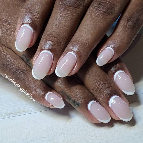 Side French Manicure, Reverse Manicure French, Half Moon Manicure Vintage, Reverse French Nails Half Moon Manicure, Reversed French Manicure, Reverse French Tip Nails, Reverse French Tip, Reverse Manicure, Polygel Manicure