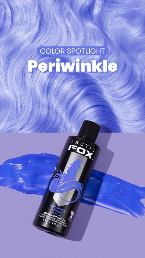 hair color, hair, blue, color, dye, hair dye Artic Fox Periwinkle Hair Color, Black And Periwinkle Hair, Dark Periwinkle Hair, Deep Periwinkle Color, Bright Periwinkle, Periwinkle Hair, Dyed Hair Blue, Arctic Fox Hair Color, Hair Color Blue