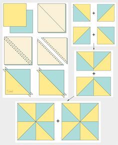 The Pinwheel Quilt Block is easy and versatile. It can be used to make numerous quilts. The secret to this block is half square triangles. #pinwheelquiltblock #pinwheelquilttutorial #quickpinwheeltablerunner | seasonedhomemaker.com How To Sew A Pinwheel Block, 9 Inch Square Block Quilt Patterns, Large Pattern Fabric Quilts, Pinwheel Block Pattern, Simple Quilt Blocks Ideas, Windmill Quilt Patterns Free, Pinwheel Quilt Block Sizes, Pin Wheel Quilts, Free Downloadable Quilt Patterns