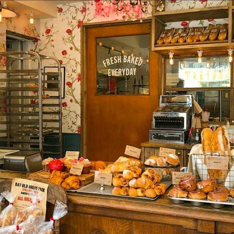 Coffee Shop Aesthetic, Book Cafe, The Bakery, Bakery Shop, Bakery Cafe, The Upside, Autumn Aesthetic, Freshly Baked, Baked Goods