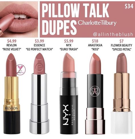 Charlotte Tilbury Pillow Talk Lipstick, Pillow Talk Lipstick, Charlotte Tilbury Pillow Talk, National Lipstick Day, Revlon Makeup, Work Makeup, Girlie Girl, Beauty Remedies, Soft Makeup