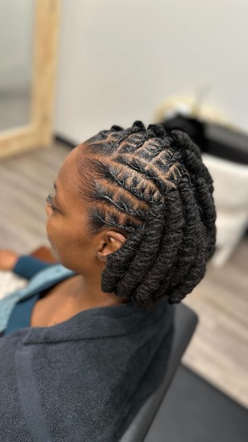 Barrel Twist Locs Women Half Up Half Down, Barrel Twist Loc Styles Women, Loc Style Barrel Twist, 4 Barrel Twist Locs, Barrell Twist Loc Styles, 2 Strand Twist Locs Style, Barrel Loc Styles Women, Black Natural Hair Care, Hair And Skin Vitamins