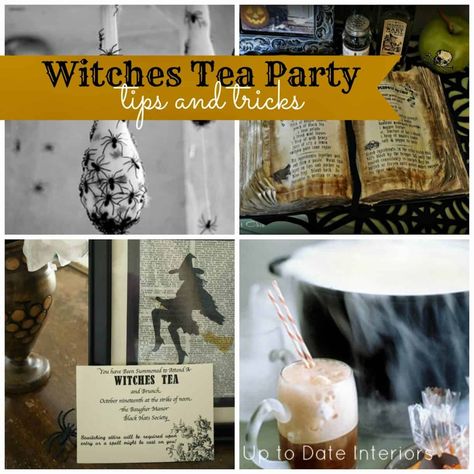 Witches Tea Party: Tips and Tricks Witches Tea Party, Pack For Disney World, Witches Party, Witches Tea, Party Tricks, Tea Party Games, Witches Night Out, Halloween Tea Party, Witch Party