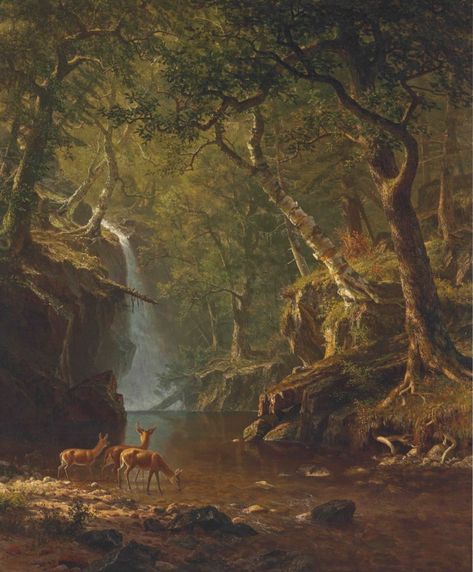 Albert Bierstadt (1830-1902) Albert Bierstadt Paintings, معرض فني, Century Painting, Albert Bierstadt, January 7, Autumn Painting, Oil Painting Reproductions, Old Paintings, Historical Art