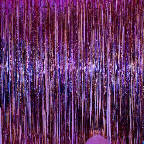 Disco Curtain, Tinsel Wallpaper, Tinsel Background, Glitter Curtains, 90s Dance, Satisfying Pictures, Foil Curtain, Glitter Photo, Pony Club