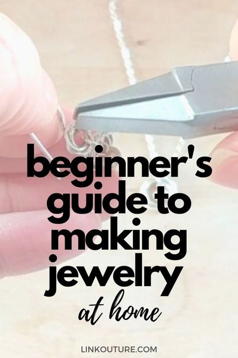 Make Jewelry For Beginners, Bracelets Videos, Jewelry For Beginners, Making Jewelry For Beginners, Jewelry Hacks, Diy Jewelry Making Tutorials, Jewelry Making Business, Diy Jewelry Tutorials, Easy Jewelry