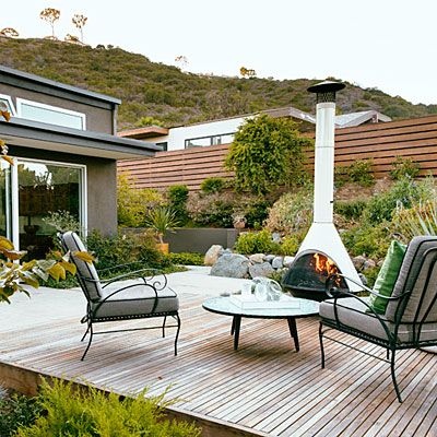 Backyard - Midcentury Modern Makeover - Sunset Mcm Backyard, Midcentury Landscaping, Mid Century Backyard, Mid Century Modern Makeover, Malm Fireplace, Outdoor Landscape Design, California Backyard, Large Backyard Landscaping, Backyard Fireplace