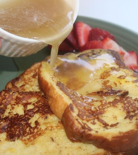 The Best Simple Pancake Syrup Recipe Butter Syrup Recipe, Syrup For Pancakes, Homemade Pancake Syrup, Simple Pancake, Pancake Syrup Recipe, Substitute Ingredients, Homemade Mayo Recipe, Baking Powder Substitute, Cream Based Soups