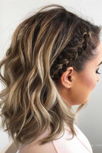 Formal Hairstyles For Short Hair, Cute Braided Hairstyles, Penteado Cabelo Curto, Mid Length Hair, Trending Hairstyles, Short Hair Haircuts, Short Hair Styles Easy, Formal Hairstyles, Box Braids Hairstyles