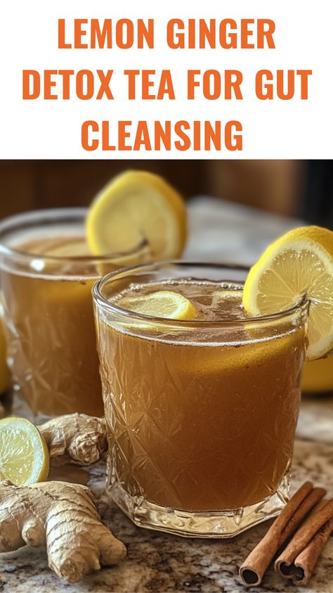 Try this natural detox drink Lemon Ginger Detox Drink For Gut cleansing, Fat burning, Flat tummy, clear and glowing skin. It will flush out all the toxins. Check other collections of top 15 detox drinks too. Lemon Juice And Ginger Drink, Lemon Ginger Turmeric Detox Water, Natural Herbs For Flat Tummy, How To Get Rid Of Bloated Stomach Drinks, Natural Body Detox Cleanse, Homemade Mounjaro Drink, Ginger Water Recipe Fat Burning, Detox Water With Ginger, At Home Detox Cleanse